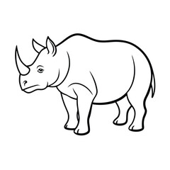 One Horned Rhinoceros in Kaziranga