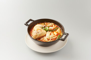 Kalguksu, Spicy Noodles with Chicken
