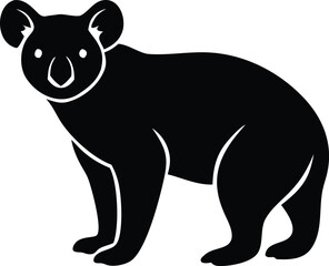 adorable koala graphic for wildlife themed projects