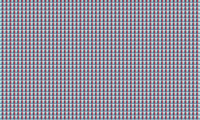 Vibrant 3D Illusion Squares Seamless Pattern Design