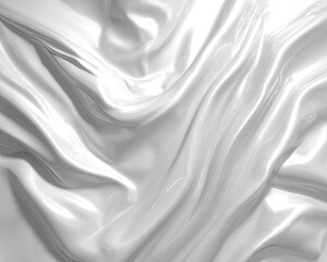 Obraz premium White Fabric Drape Background