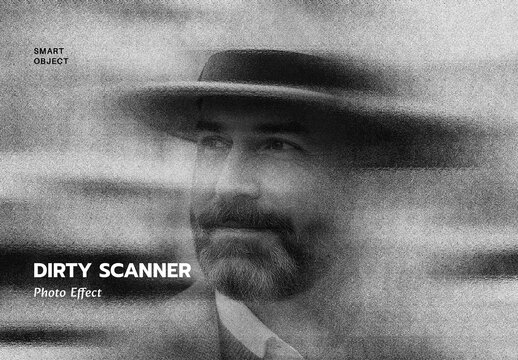 Dirty Scanner Photo Effect