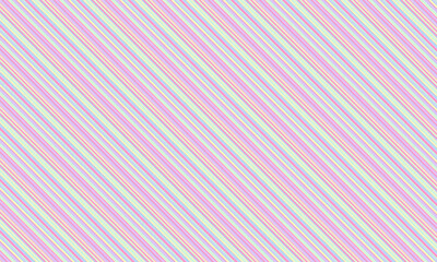 Colorful Thin and Thick Stripes Seamless Pattern