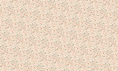 Seamless Terrazzo Stone Fragment Pattern Design