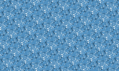 Obraz premium Seamless Terrazzo Stone Fragment Pattern Design