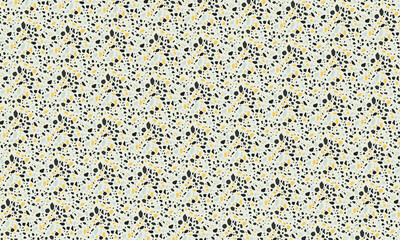 Seamless Terrazzo Stone Fragment Pattern Design