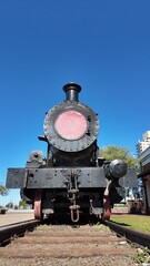 "La Posadeña" and "La Misionerita" locomotives, Old Posadas Train Station