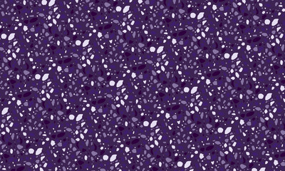 Seamless Terrazzo Stone Fragment Pattern Design