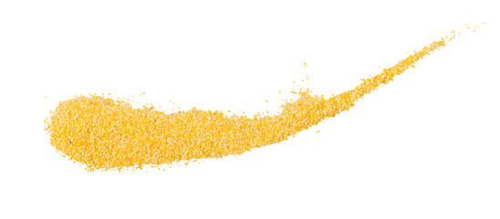 pile of cornmeal, isolated graphic element