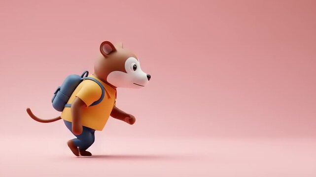 toy mouse on white background