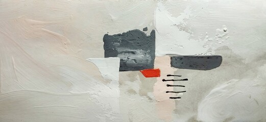 Contemporary aesthetic orange and black abstract color composition background texture © Awit Enggal