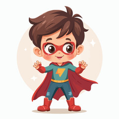 Cute Superhero Design Very Cool