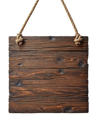 old wooden signboard isolated