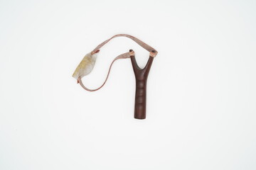 Slingshot on a white background.