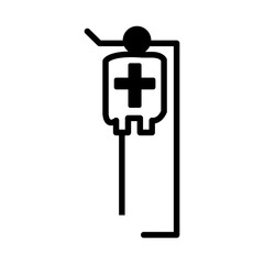 vector illustration of a infusion