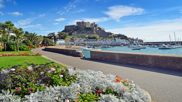 Mount Orgueil Castle, Gorey, Jersey, United Kingdom