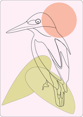 Bird on Branch 01 