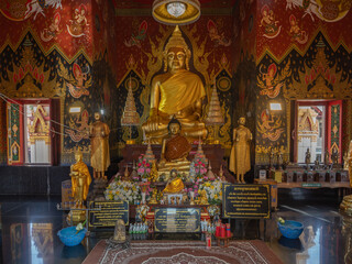 Wat Burapharam royal buddhist temple in Surin, Thailand	
