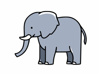 elephant cartoon illustration
