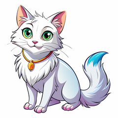 Fototapeta premium a beautiful cat