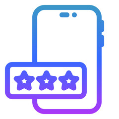 Mobile Rating icon