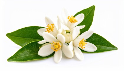 Obraz premium Close-up of Delicate Orange Blossoms