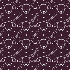 seamless pattern with circles