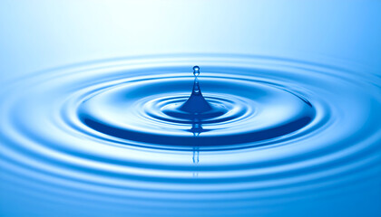 Smooth reflective ripples on tranquil water surface.