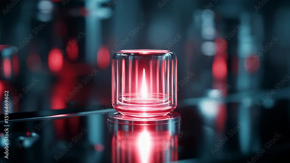 Aufkleber future tech core energy data pulsation
