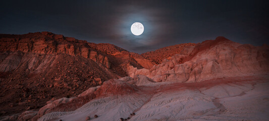 Utah landscapes at night