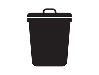 Flat black document or file icon with a folded corner on a white background