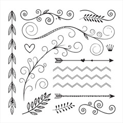 elegant decorative dividers ornate line separator 