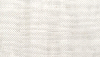 Fototapeta premium Natural fiber weave of canvas material in soft light.