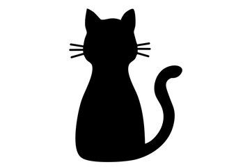 猫のシルエット