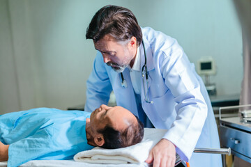 Doctor Checking Patient's Vital Signs