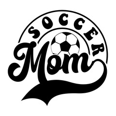 Soccer mom SVG Design
