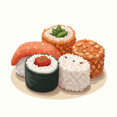 Cute Sushi Very Delicious Design
