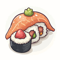 Cute Sushi Very Delicious Design