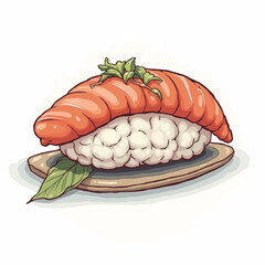 Cute Sushi Very Delicious Design