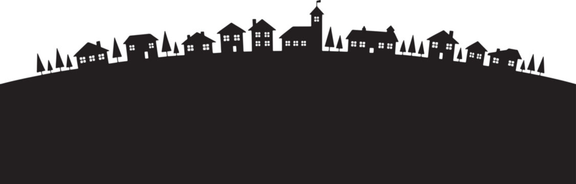 Small Town Silhouette Images – Browse 34,029 Stock Photos, Vectors, and ...