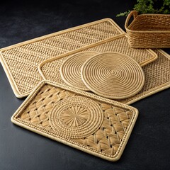 playing cards on a wooden table