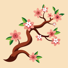 cherry blossom branch