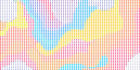 Seamless geometric colorful pattern. Modern ornament with stars. Geometric abstract pattern