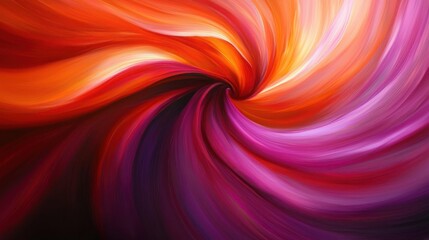Abstract swirling vibrant colors, dynamic motion in a vortex, graphic design background