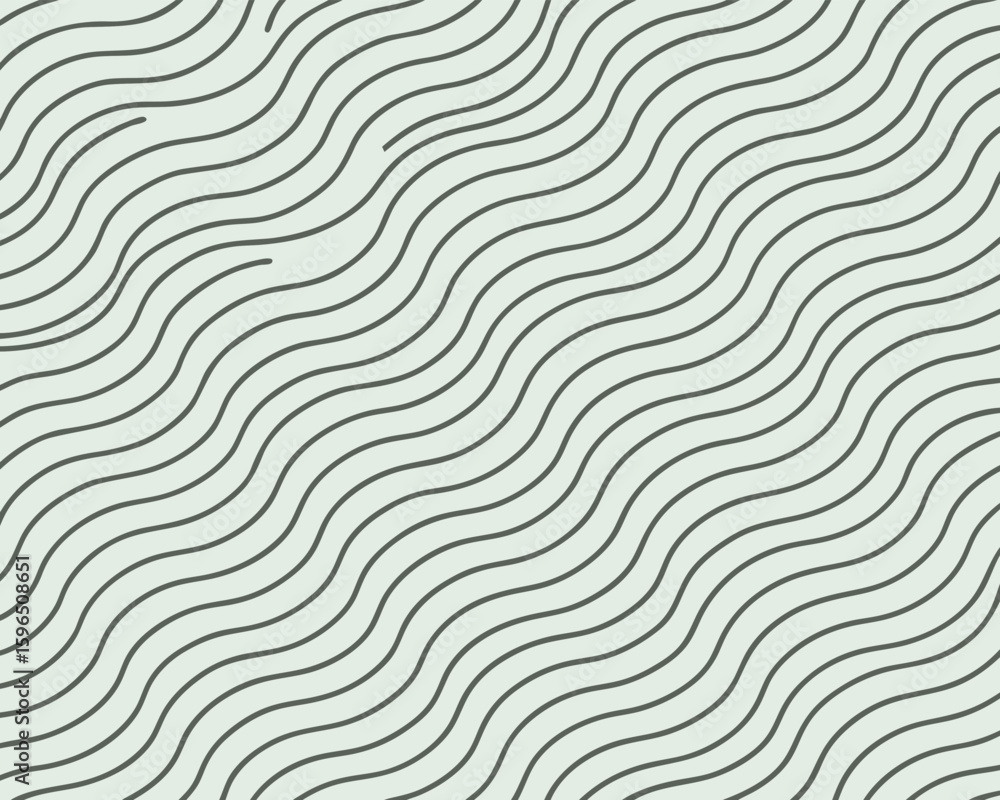 Poster abstract wavy lines pattern design in dark grey creating seamless background for digital graphic des