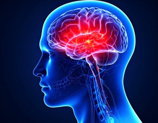3D anatomy of a brain