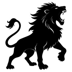 Black Lion Roar Artwork