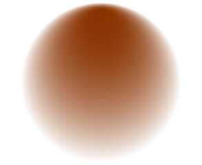 High resolution brown gradient glows with soft blurred edges. Isolated PNG file with transparent background. Vibrant gradient glow. Trendy overlay for modern poster, header or design element.
