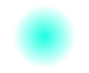 High resolution turquoise gradient glows with soft blurred edges. Isolated PNG file with transparent background. Vibrant gradient glow. Trendy overlay for modern poster, header or design element.
