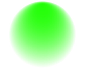 High resolution green gradient glows with soft blurred edges. Isolated PNG file with transparent background. Vibrant gradient glow. Trendy overlay for modern poster, header or design element.
